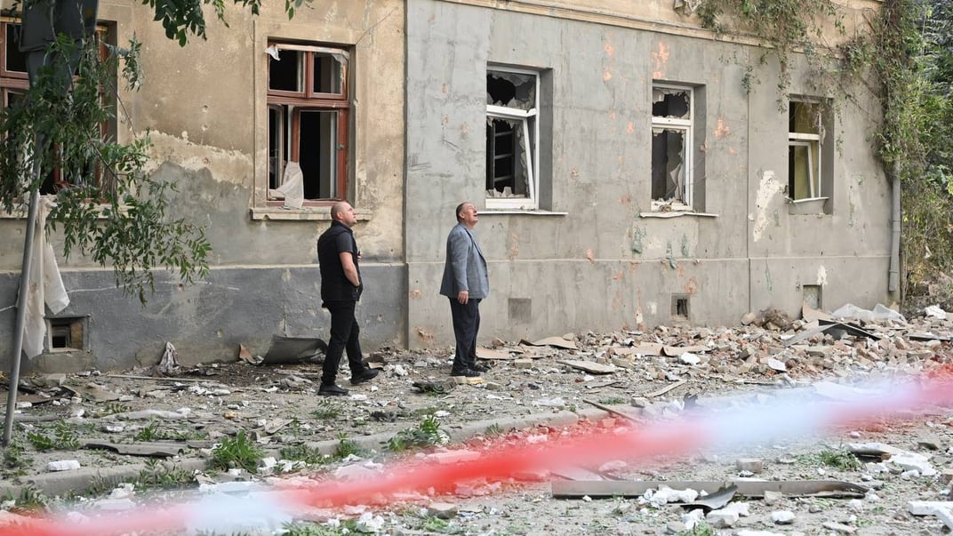 Последствия удара по Львову