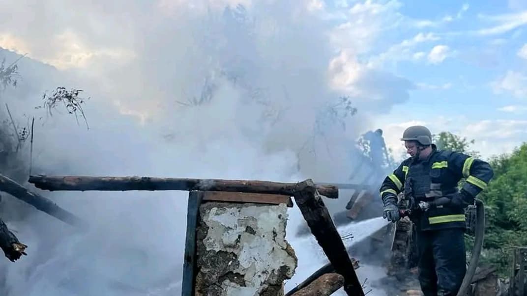 Наслідки російського обстрілу Куп'янського району, 28 травня 2023 року