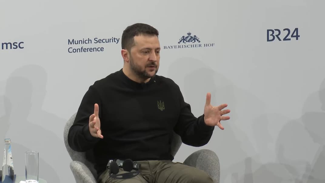 Владимир Зеленский на Мюнхенской конференции по безопасности, 17 февраля 2024 года