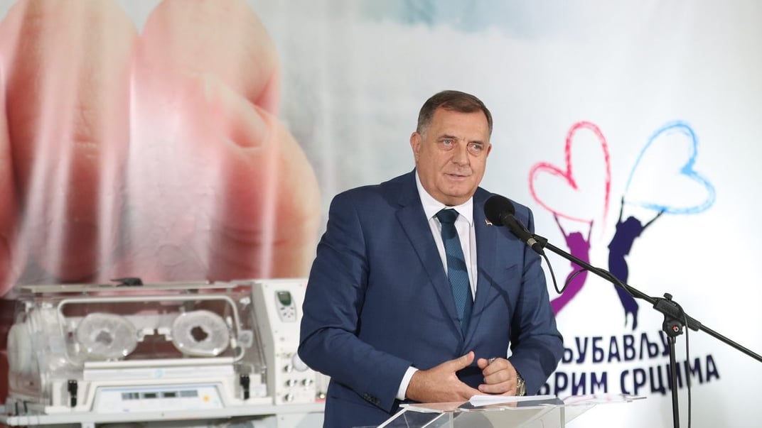 Колишній президент Республіки Сербської Мілорад Додік