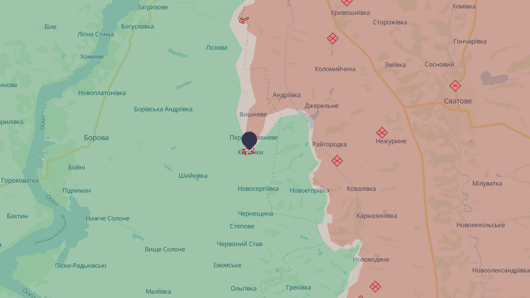 Поселок Копанки в Харьковской области