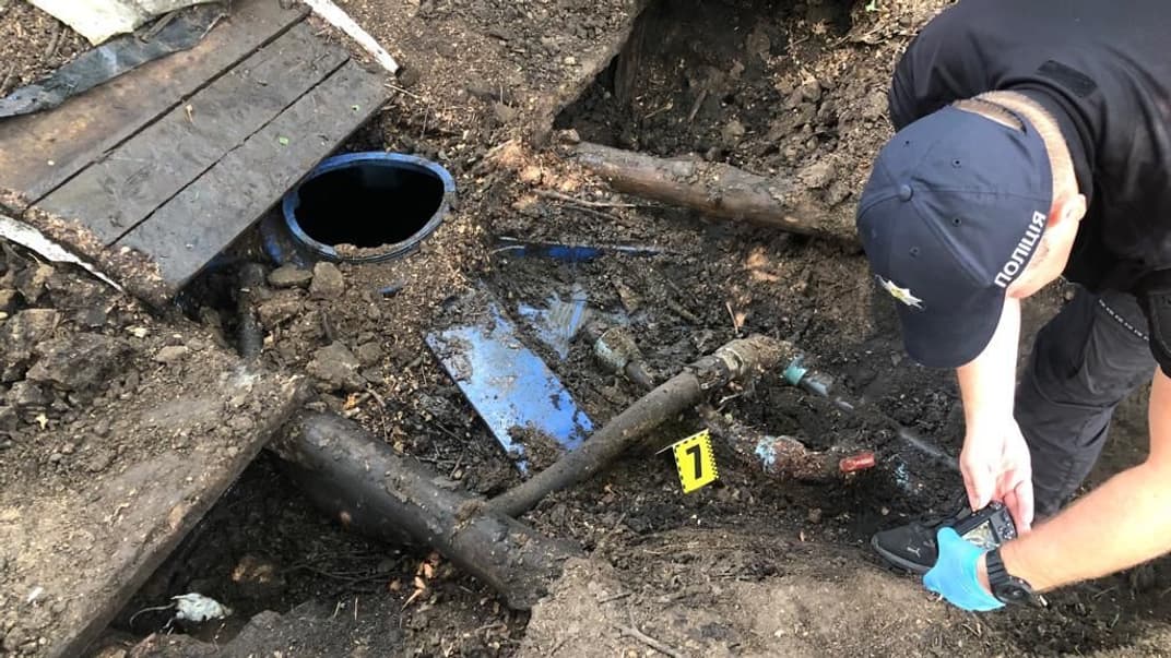 Місце крадіжки нафти 