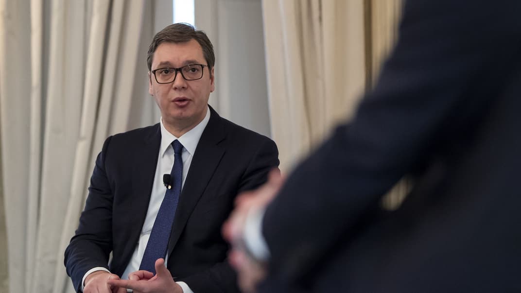 Президент Сербии Александар Вучич