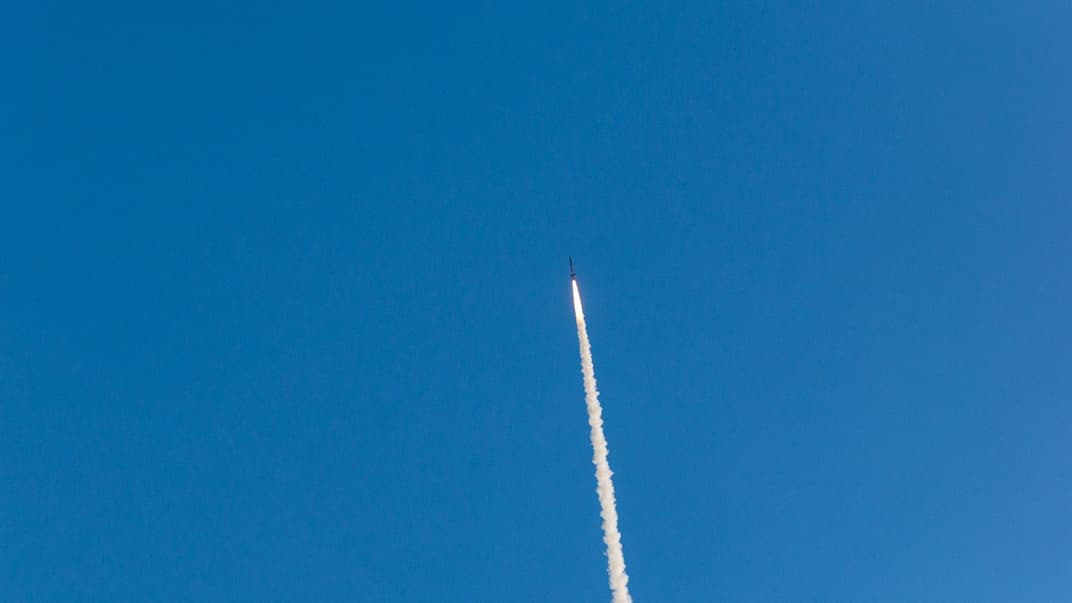 Ракета TEXUS-58, упавшая на территории Норвегии