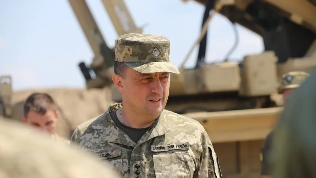 Екскомандуач Повітряних сил ЗСУ Микола Олещук