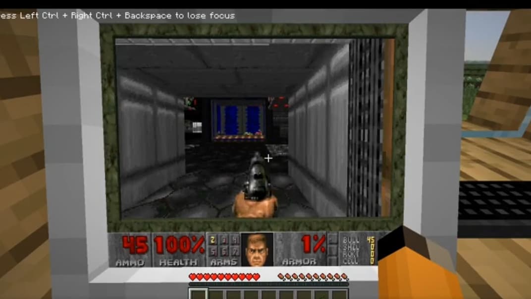 У Minecraft тепер можна зібрати комп’ютер на Windows 98. Деталі прилітають із космосу