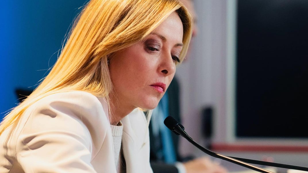 Прем'єр-міністерка Італії Джорджа Мелоні Прем'єр-міністерка Італії Джорджа Мелоні
