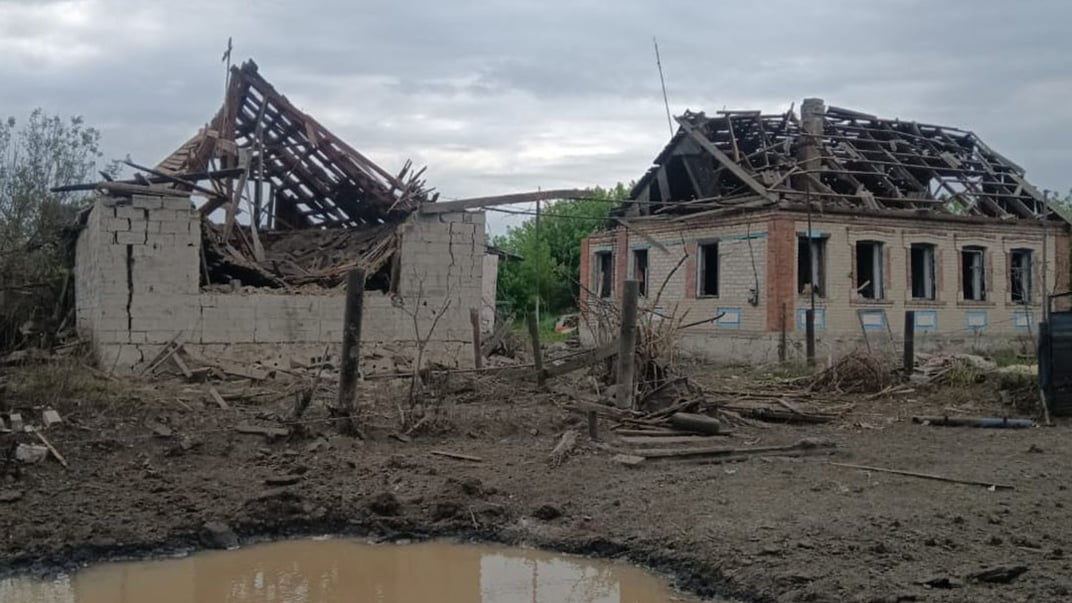 Наслідки російських обстрілів у Донецькій області, 8 травня 2025 року
