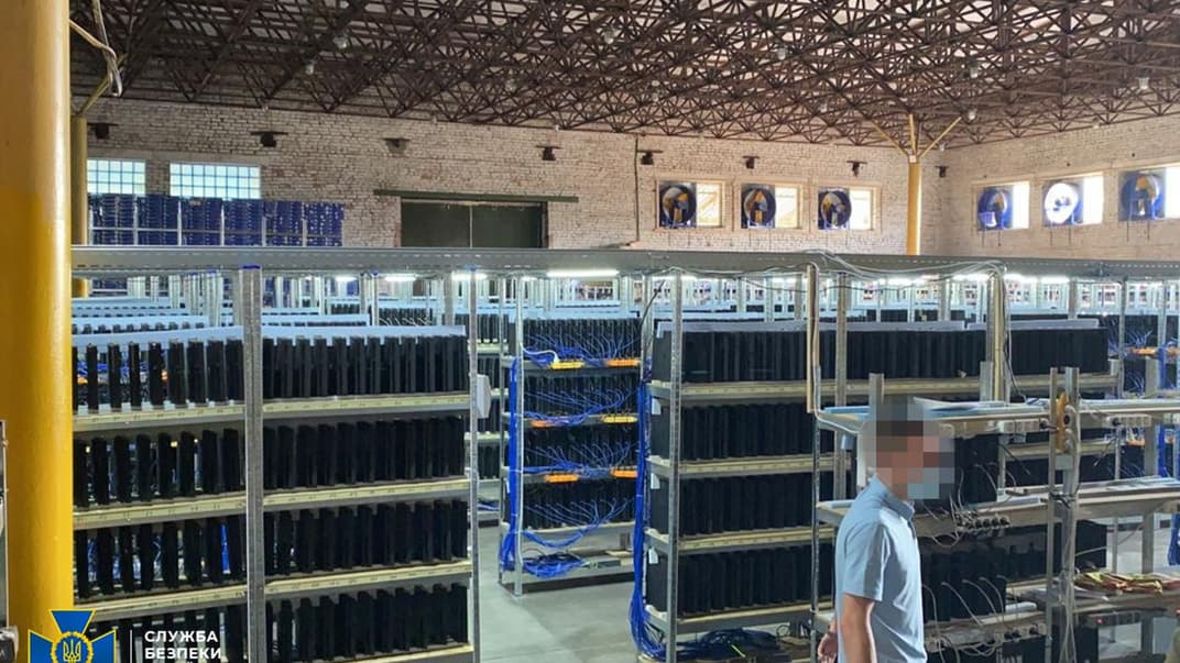 Подпольная криптоферма в Виннице