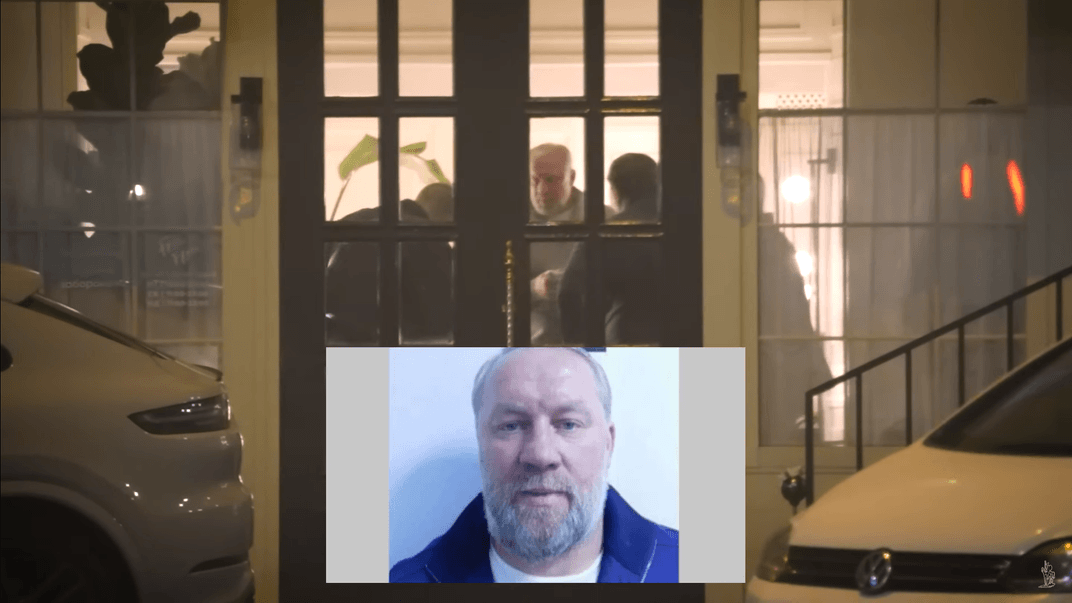 Сергій Олійник на святкуванні