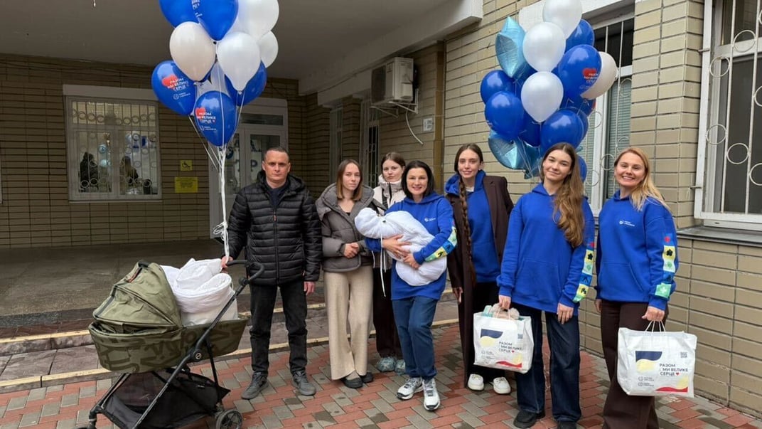 Маленького Назара виписують з перинатального центру після місяців у лікарні, 2 грудня 2025 року