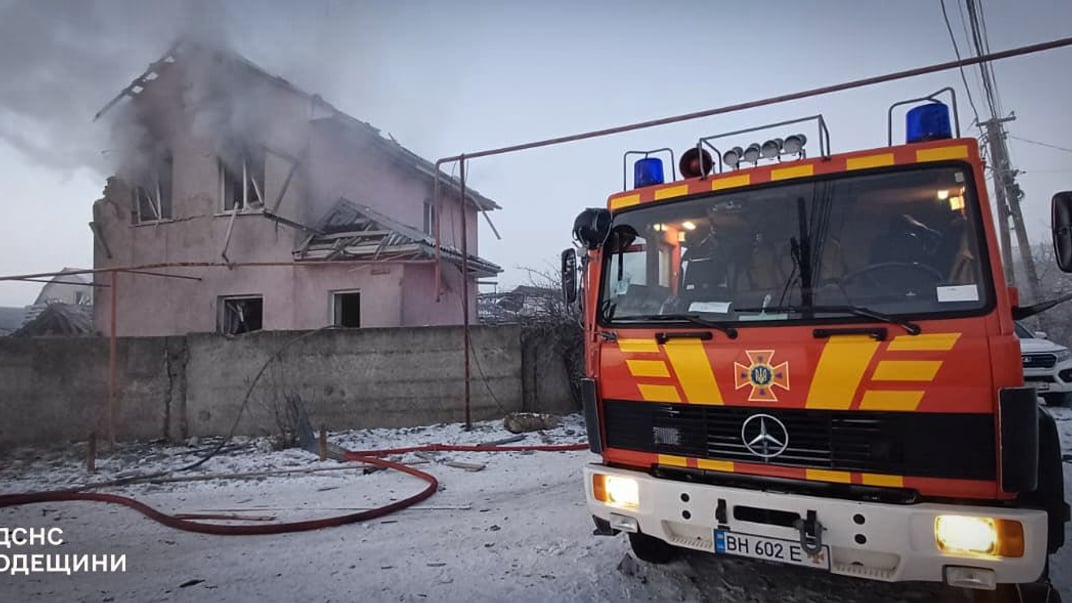 Последствия российских обстрелов по Одесской области, 21 января 2026 года