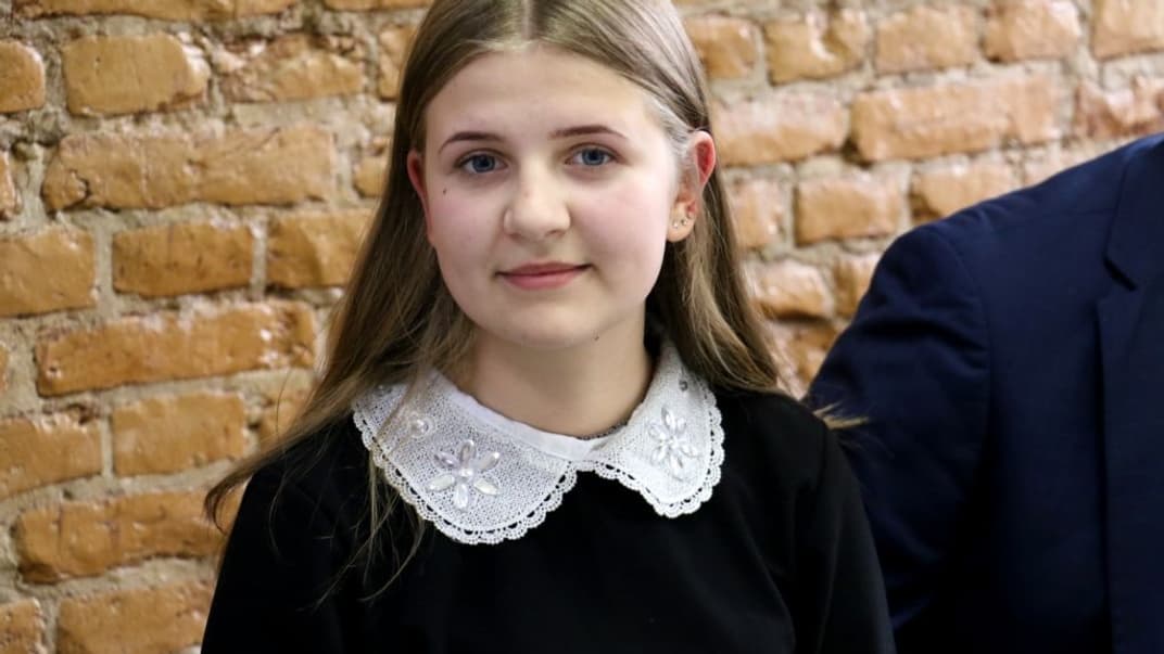 Учениця 8 класу ЗОШ №30 у Житомирі Анастасія Лукашенко