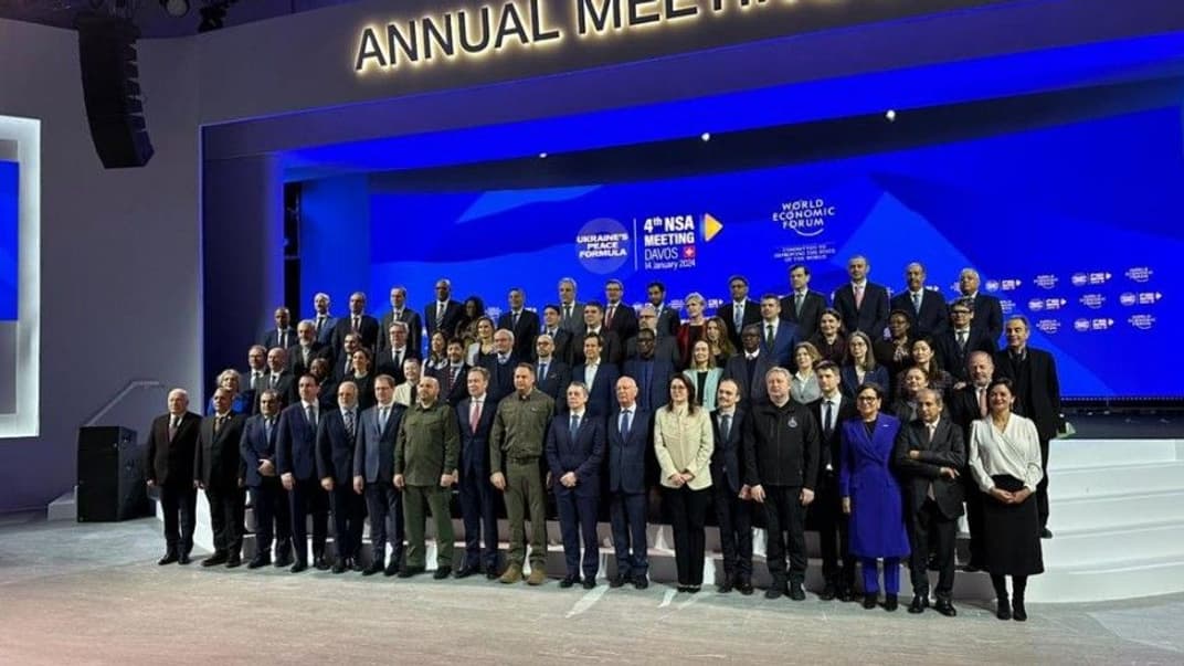 Открытие четвертой встречи по вопросам «формулы мира» в Давосе