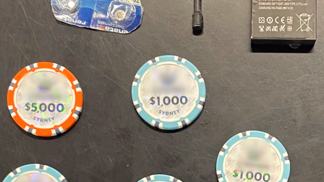 Знайдені у подружжя присторії і фішки