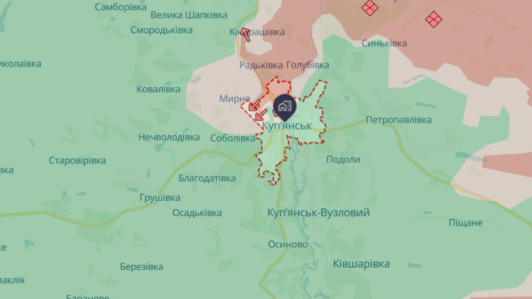 Ситуация в Купянске