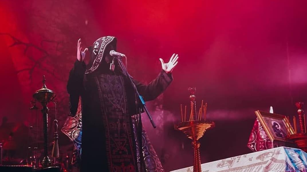 Выступление польской группы Batushka на музыкальном фестивале «Файне місто»