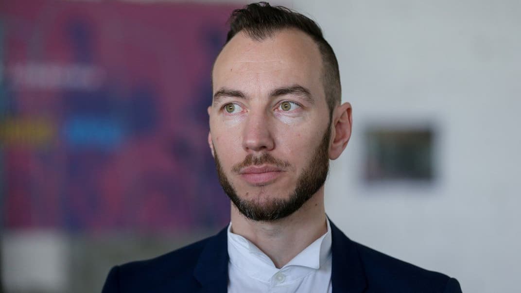 Генеральний директор Національного центру Олександра Довженка Іван Козленко, Київ, 27 квітня 2017 року