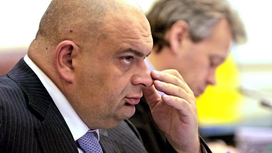 Тодішній міністр екології та природних ресурсів України Микола Злочевський під час засідання Кабінету міністрів України, в Києві, 25 січня 2012 року