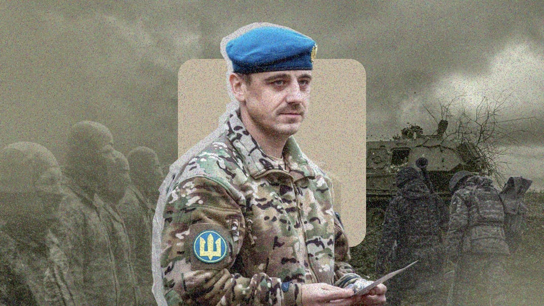 Командир 37 ОБрМП Сергей Шаталов