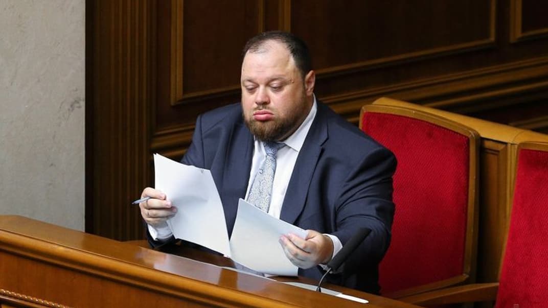 Представник президента України у Верховній Раді Руслан Стефанчук під час позачергового засідання, Київ, 22 травня 2019 року