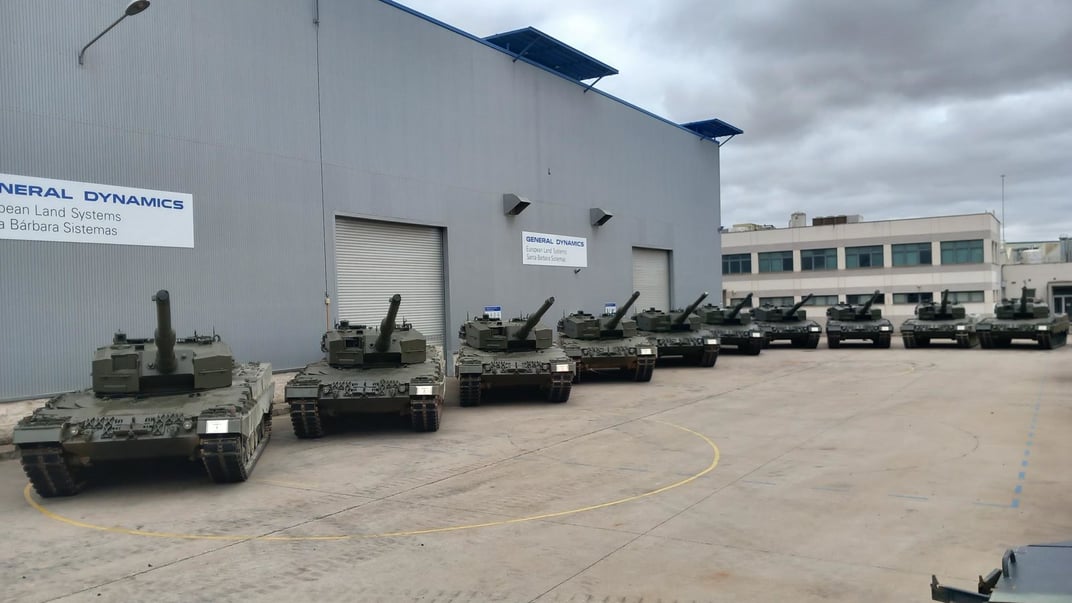 Испания передает Украине новую партию танков Leopard