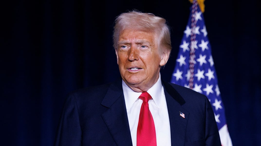 Президент США Дональд Трамп під час Національного молитовного сніданку у Вашингтоні, 6 лютого 2025 року