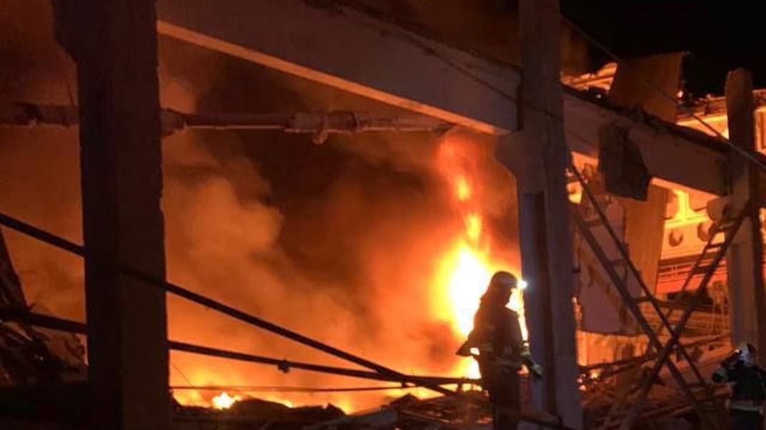 Последствия российских обстрелов в Харьковской области