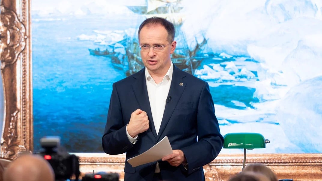 Голова російської делегації на переговорах у Стамбулі Володимир Мединський