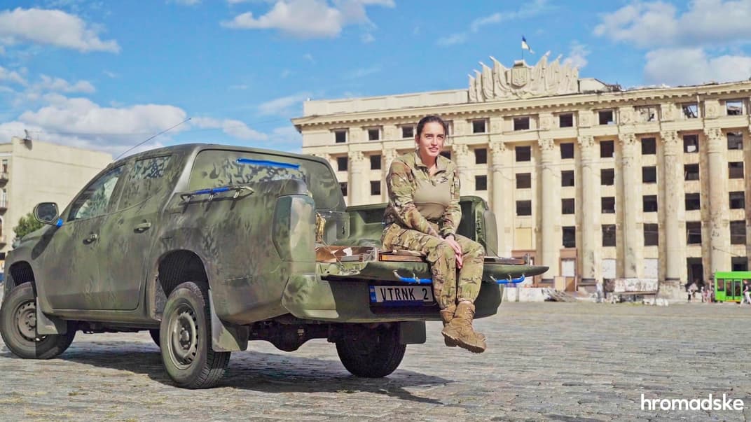 Юлія Сідорова, парамедикиня на Харківському напрямку з позивним «Куба Лібре»