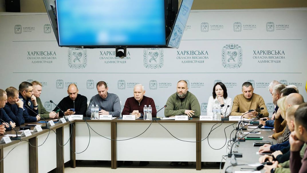 Засідання Ради оборони Харківської області Засідання Ради оборони Харківської області