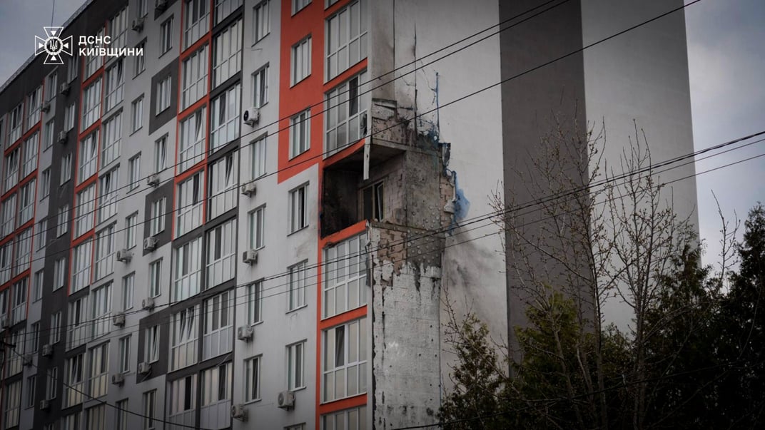 Последствия атаки на Киевскую область