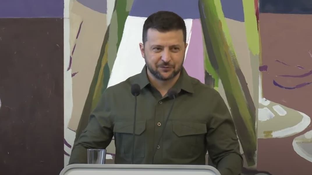 Президент Владимир Зеленский выступил перед парламентом Дании (Фолькетингом), 21 августа 2023 года