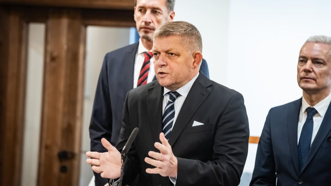 Прем'єр-міністр Словаччини Роберт Фіцо Прем'єр-міністр Словаччини Роберт Фіцо