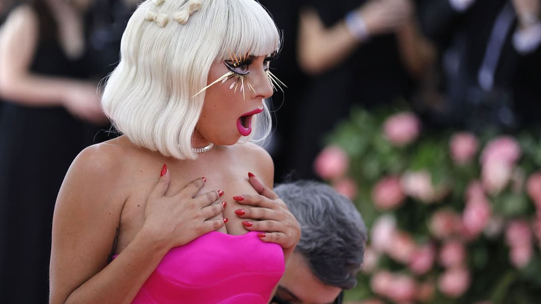 Американская певица Леди Гага в музее Метрополитен в Нью-Йорке, США, 6 мая 2019 года