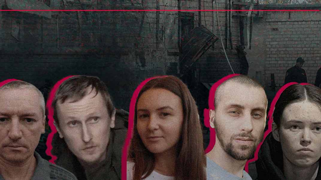 Задержанные россиянами журналисты из Мелитополя