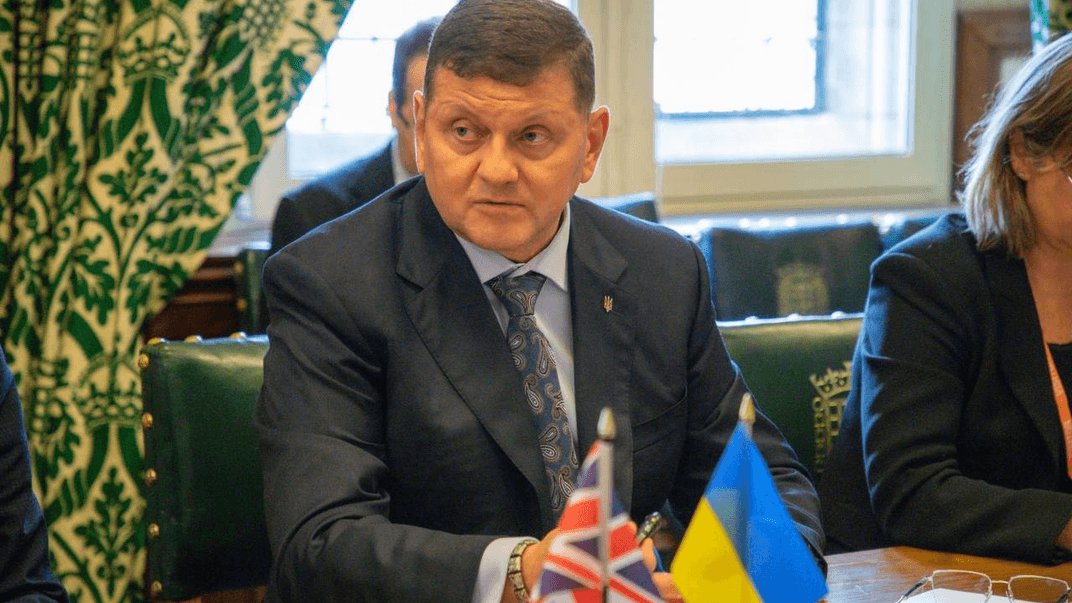 Экс-главнокомандующий ВСУ, а теперь посол Украины в Великобритании Валерий Залужный