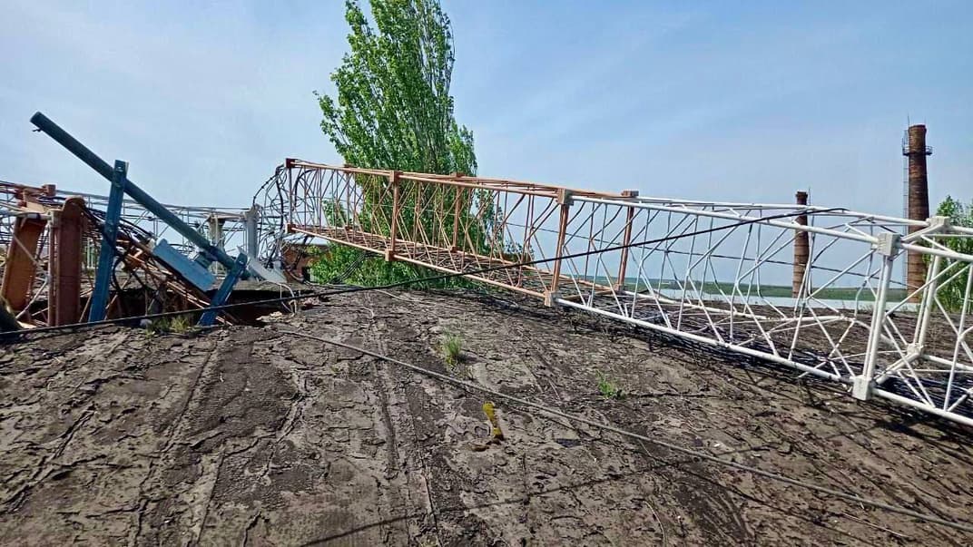 Базовая станция мобильной связи Vodafone остановила российскую ракету в Запорожской области