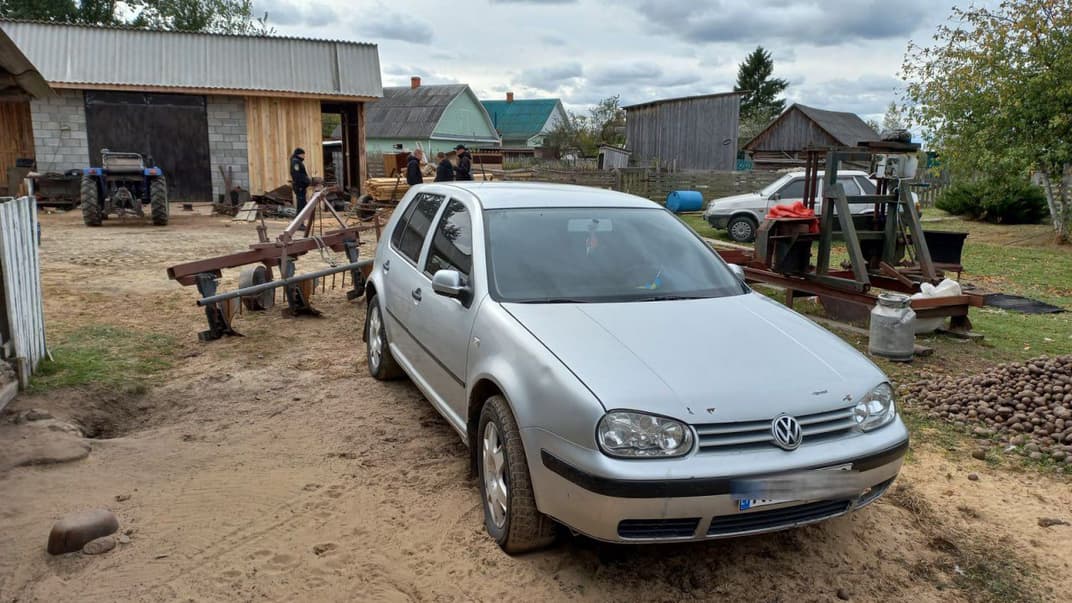 Похищенный автомобиль