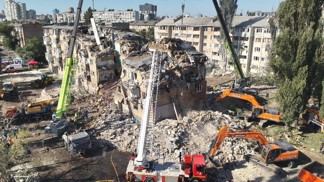 Наслідки російських обстрілів у Києві, 28 серпня 2025 року