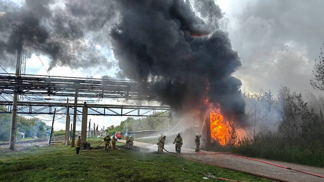 Пожежа на нафтохімічному заводі у Стерлітамаку, Башкортостан, 19 серпня 2024 року