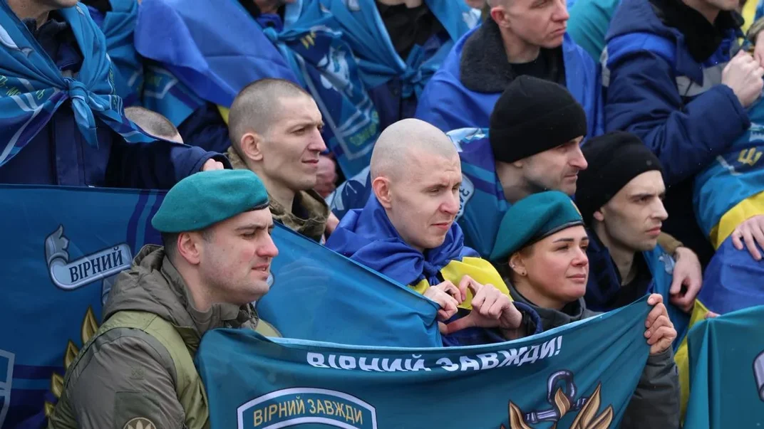 Освобожденные из российского плена украинские военные, 11 апреля 2026 года