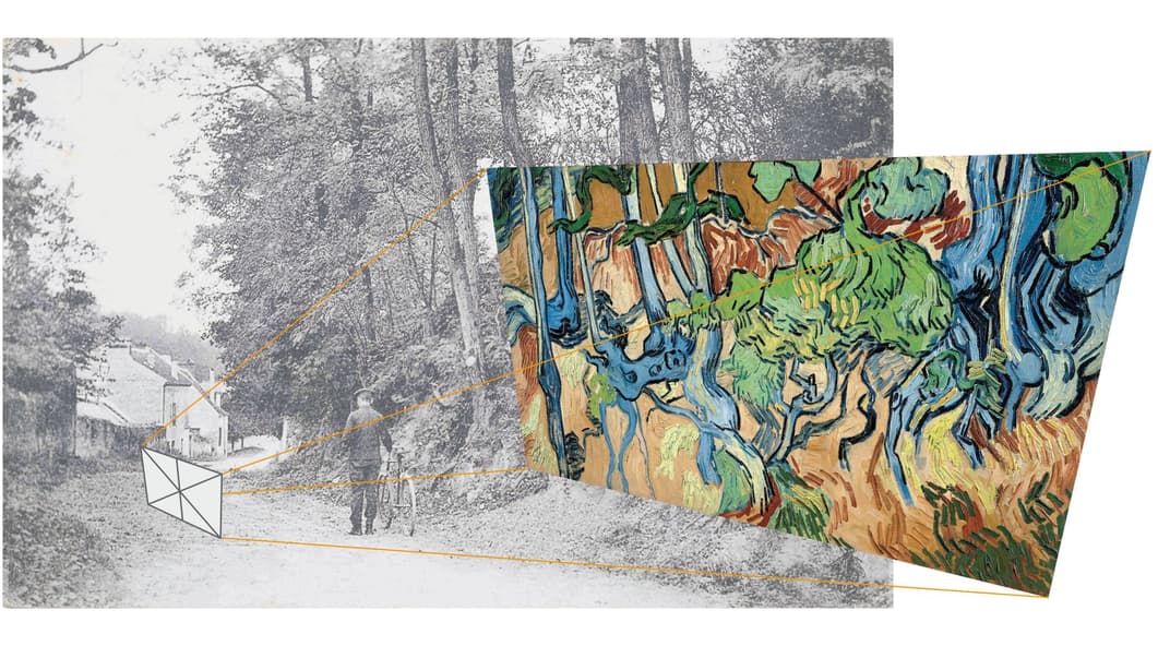 Место с последней картины ван Гога нашли во Франции с помощью столетней открытки