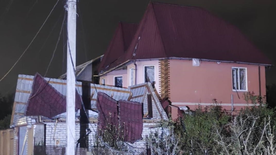 Наслідки ракетного обстрілу передмістя Одеси 14 вересня