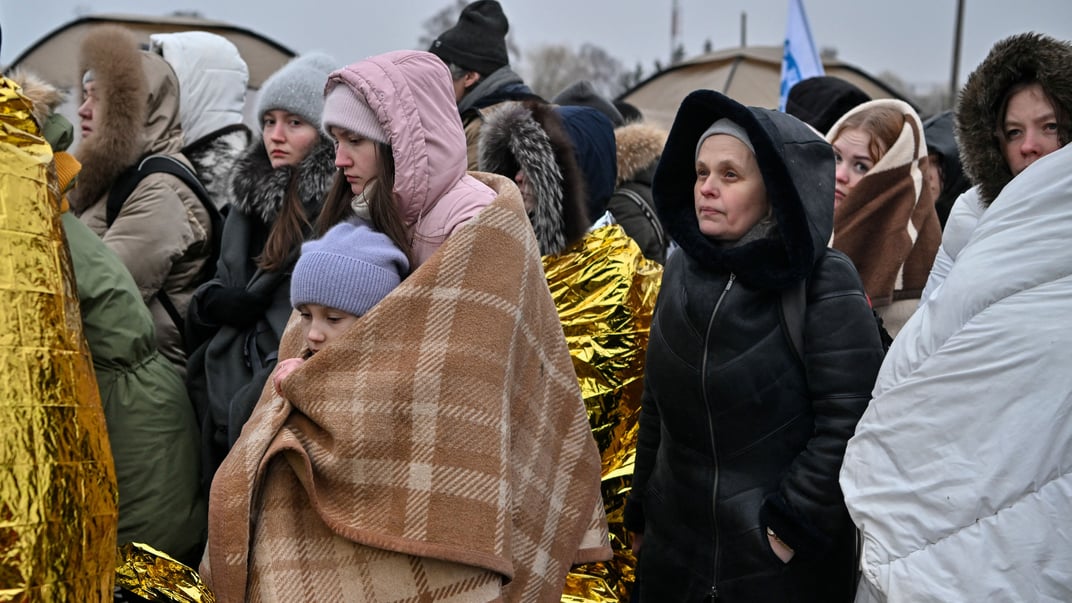 Ілюстративне фото. Українські біженці