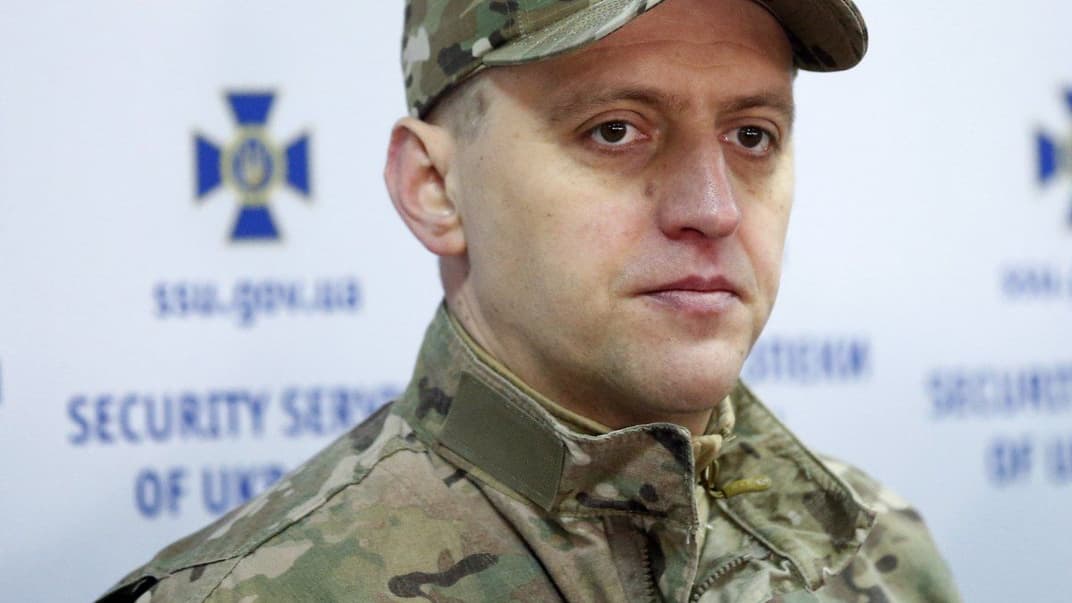 Новопризначений заступник генпрокурора, ексзаступник голови СБУ Віктор Трепак під час прес-конференції керівництва СБУ в Києві, 10 жовтня 2015 року