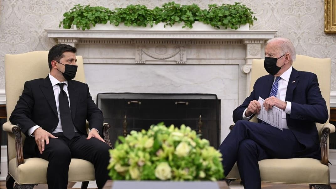 Президент України Володимир Зеленський та президент США Джо Байден, 1 вересня 2021 року