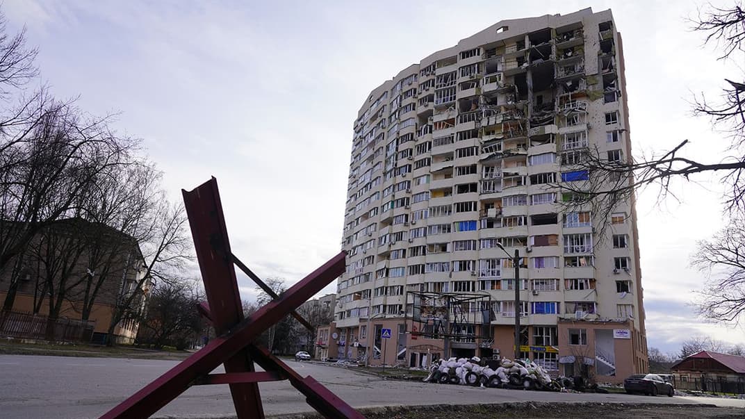 Чернигов после обстрелов российскими оккупантами