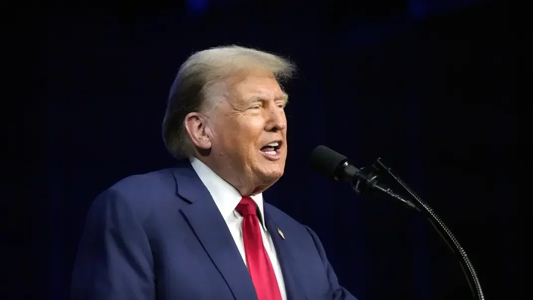 Дональд Трамп на передвиборчому заході Turning Point USA у Детройті, 15 червня 2024 року