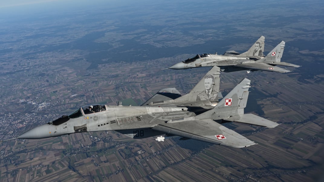 Польські винищувачі МіГ-29